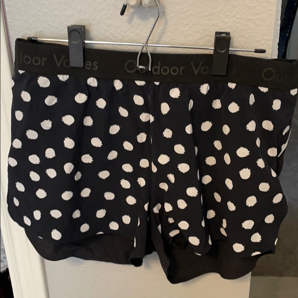 COPY - Outdoor voices polka dot shorts